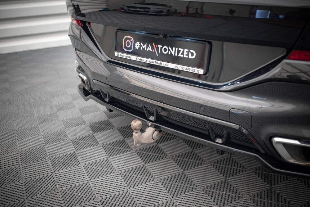 Diffuser V.3 BMW X6 M-pakket G06 Maxton Glans Zwart