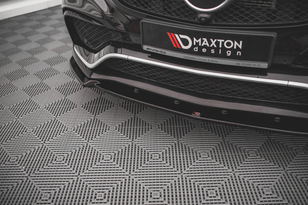 Voorspoiler V.1 Mercedes GLE 63 AMG Maxton Design glans zwart