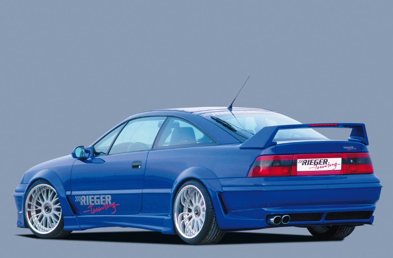 Spoilerzwaard voor Achteraanzet Opel Calibra Eindstuk max 80mm d