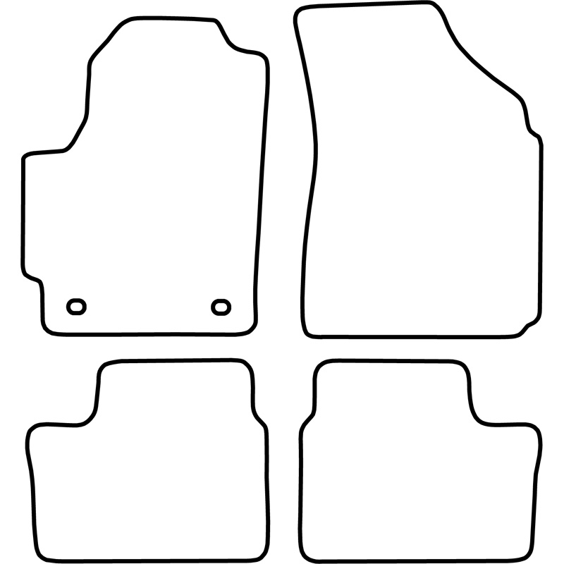 Automatten Daewoo Matiz 01-
