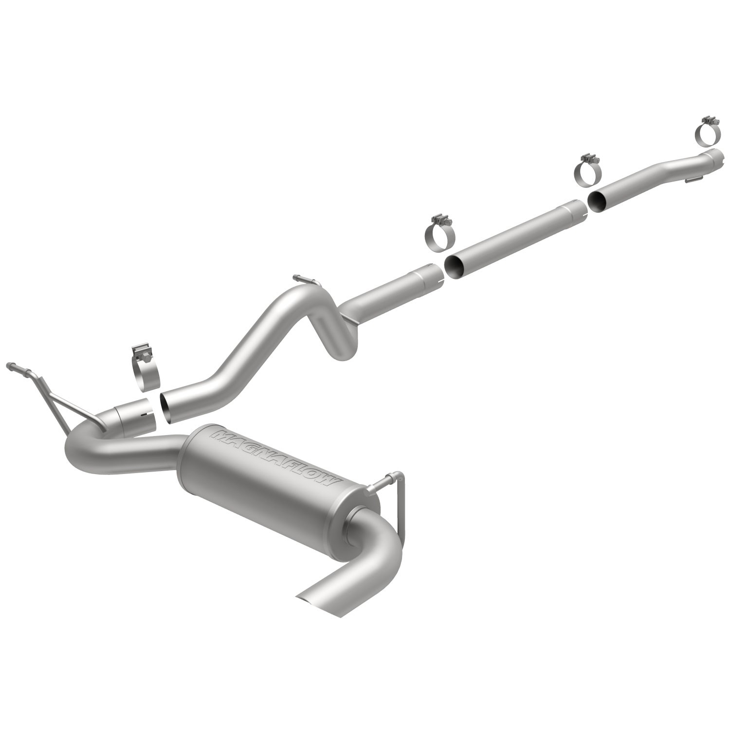 Jeep Cat-Back 07-10 Wrangler J/K 4dr 3.8L Magnaflow Cat-Back