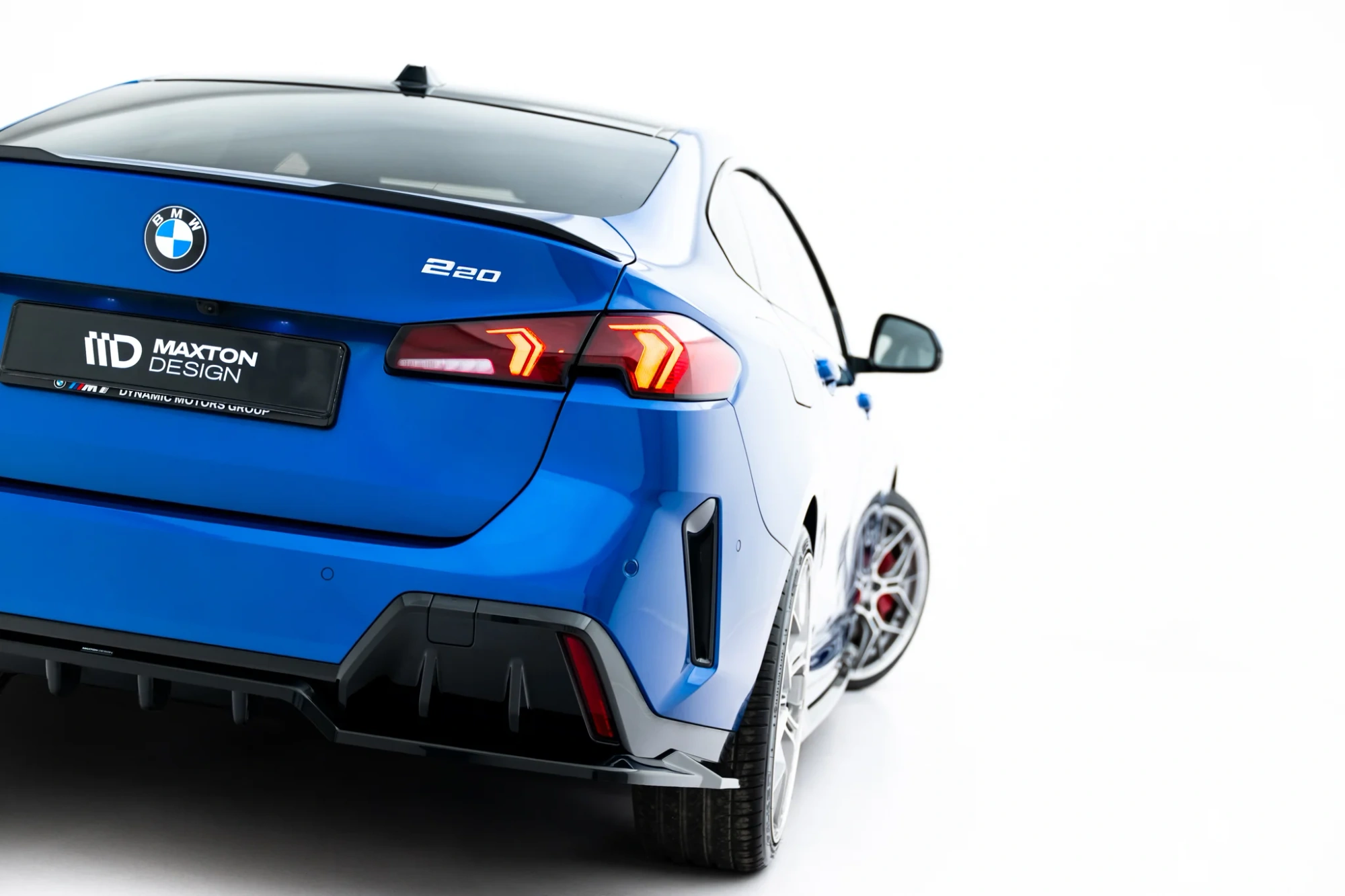 Diffuser BMW 2 M-Pack Gran Coupé F74 Maxton Glanzend Zwart