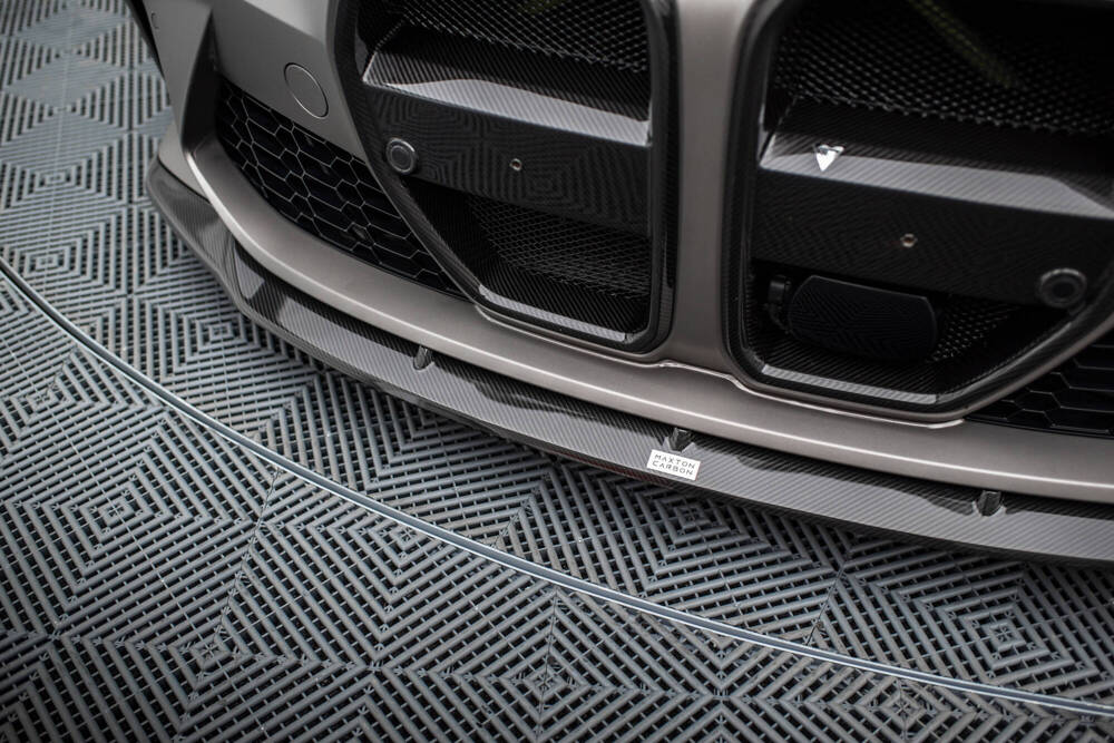 Voorspoiler V.3 BMW M4 G82 / M3 G80 / G81 Maxton Carbon