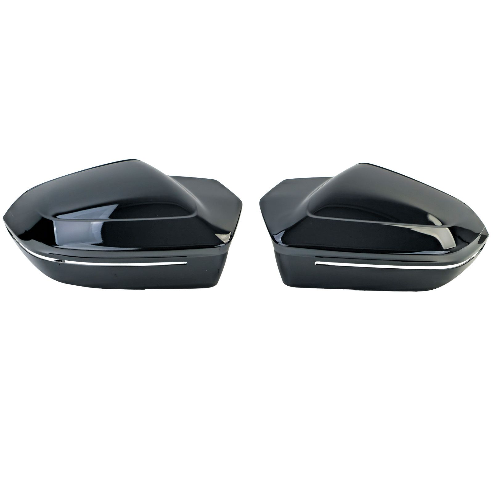 Spiegelkappen BMW 5-serie G60/G61 2023- glanzend zwart