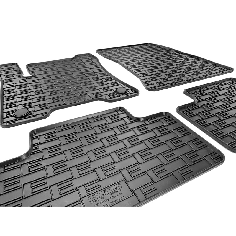 Rubber matten  Mercedes EQA (H243) 2021- (4-delig + montagesysteem)