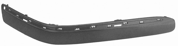 STOOT lijst links W 210. 99-02 met voorgeboorde gaten voor chroo