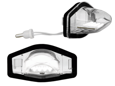 LED Licenceplateplaat lightning Honda Insight 5D, Jazz 02-, Odysse