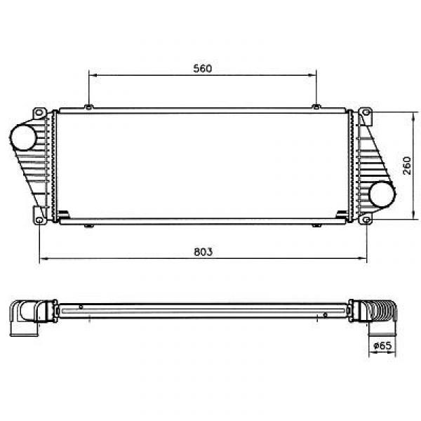 Intercooler SPRINTER 95->> MSAUDI A4217 VW LT II