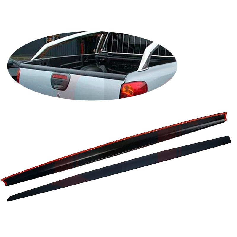 Achterklepafdeklijst  Mitsubishi L200 Triton 4 2007-2014 - Matzwart