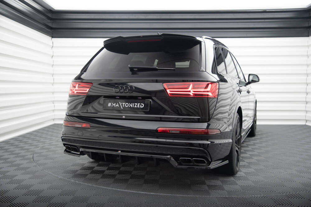Diffuser Audi SQ7 16-19 Maxton Glanzend Zwart