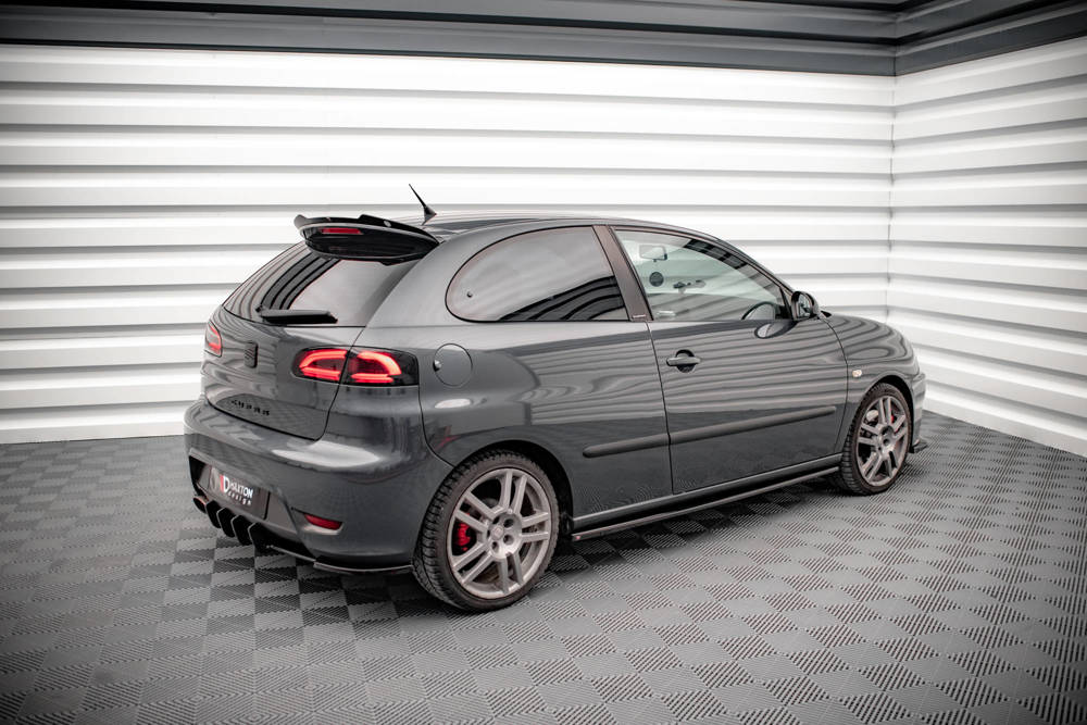 Zijskirts Seat Ibiza Cupra MK3 Maxton Glans Zwart