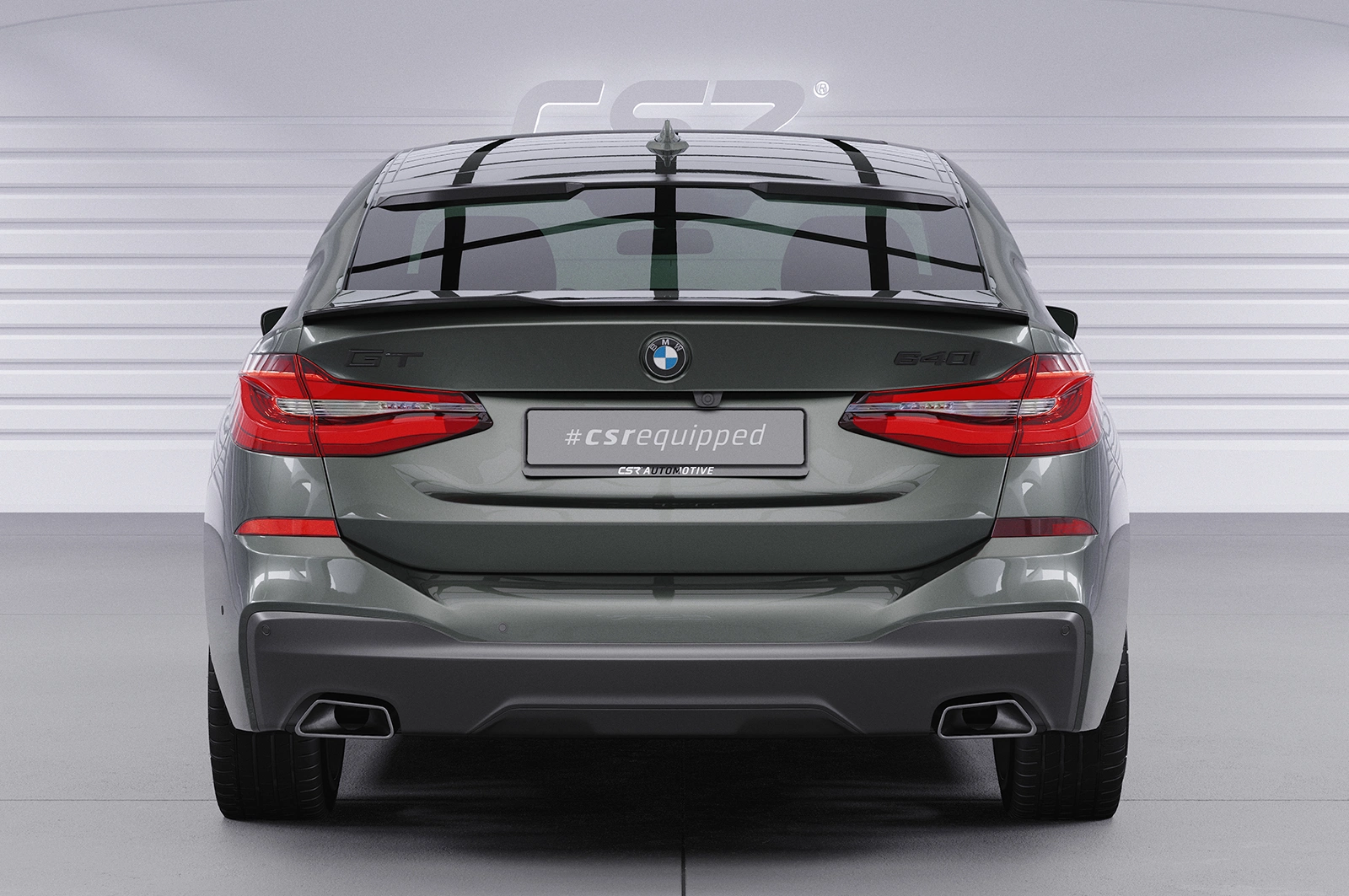 Achterspoiler BMW 6er G32 Gran Turismo Glans Zwart (2017–) CSR