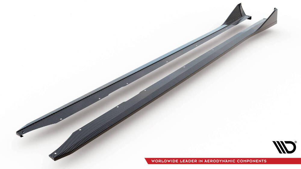 Zijskirts BMW M2 G87 Maxton Carbon