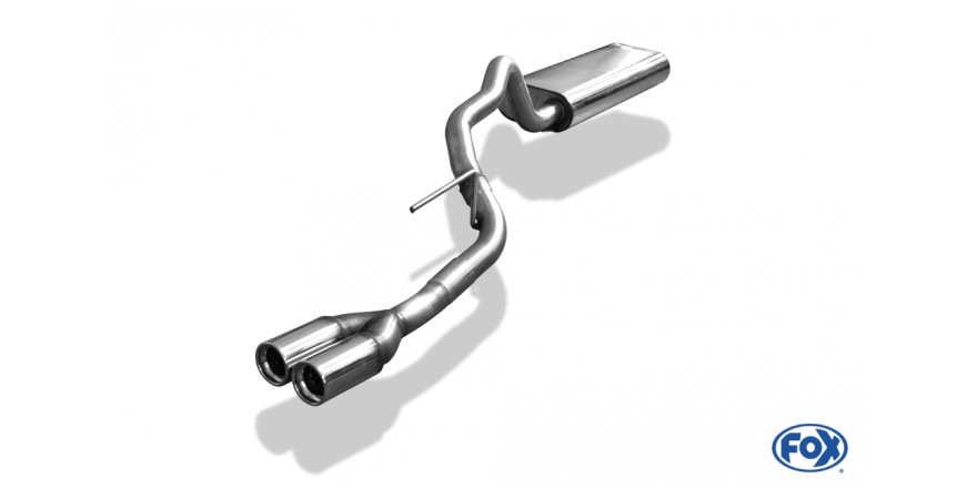 Jeep Grand Cherokee Typ WJ/WG Einddemper - 2x80 Typ 13 FOX