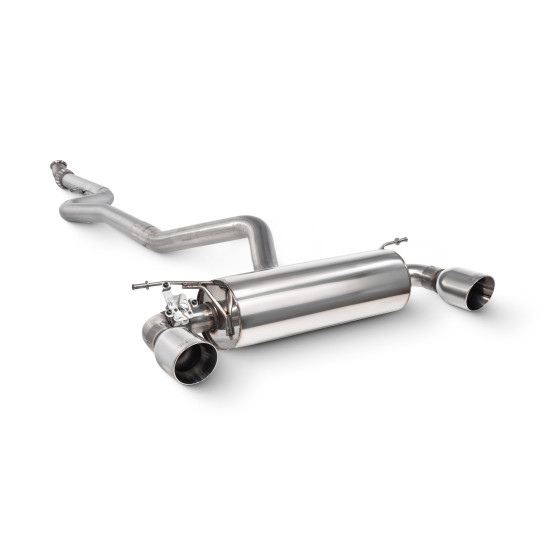 BMW 2 Series F22 M235i 3.0L Non-resonated cat-back system without valve Scorpion