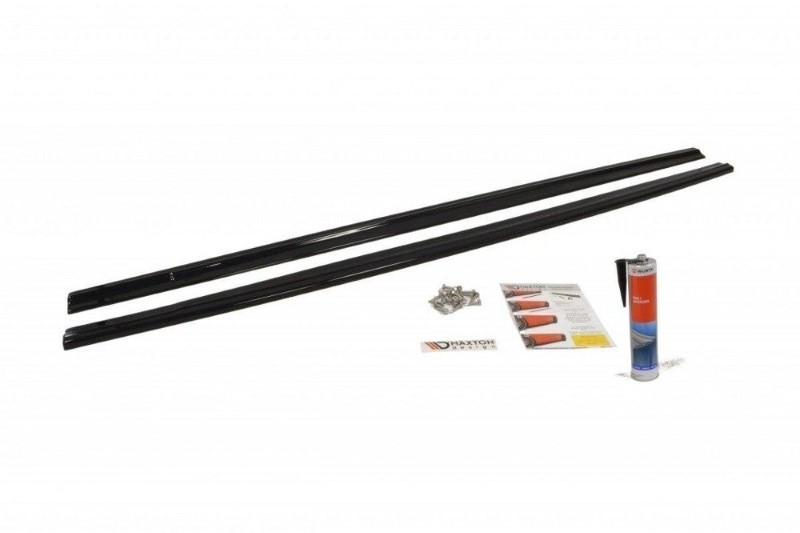 Zijskirts Diffusers Ford Focus ST Mk2 FL Glanzend Zwart