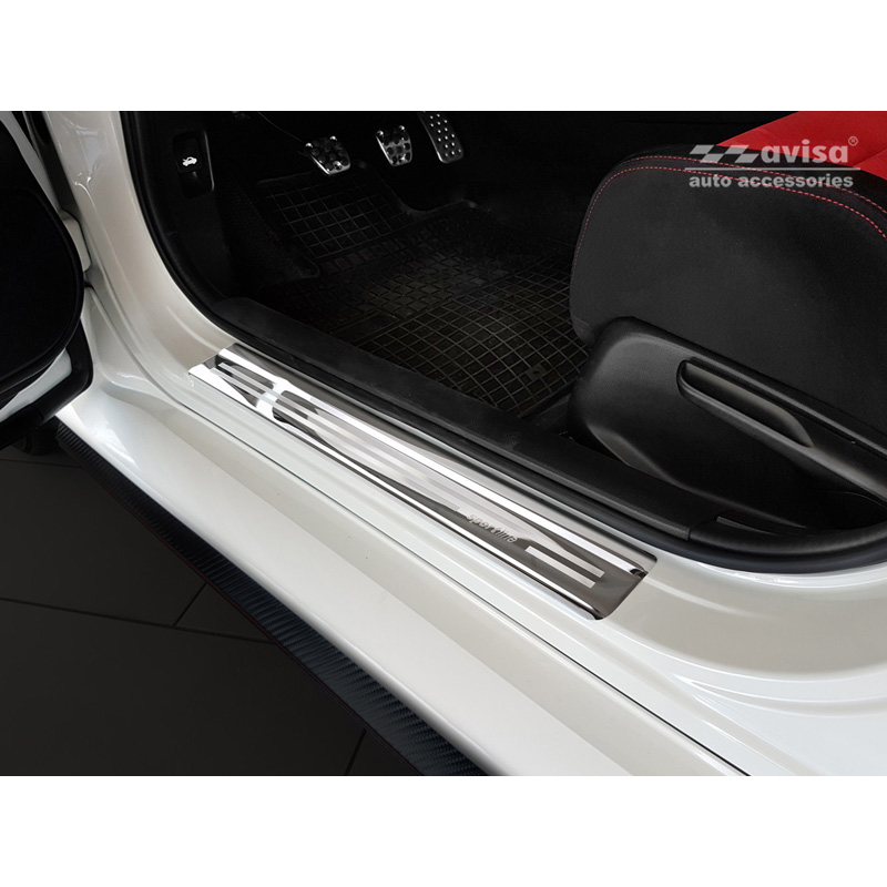 RVS Instaplijsten  Honda Civic X HB 5-deurs 2017-2022 'Sportline' - 4-delig