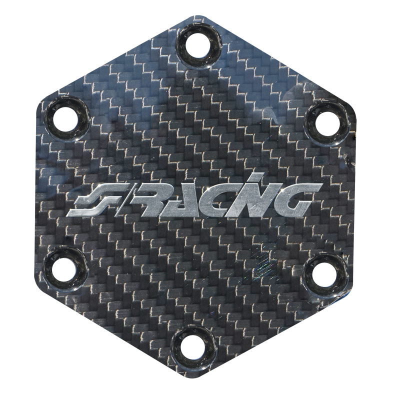 Simoni Racing Sportstuur Claxonafdekking - Carbon