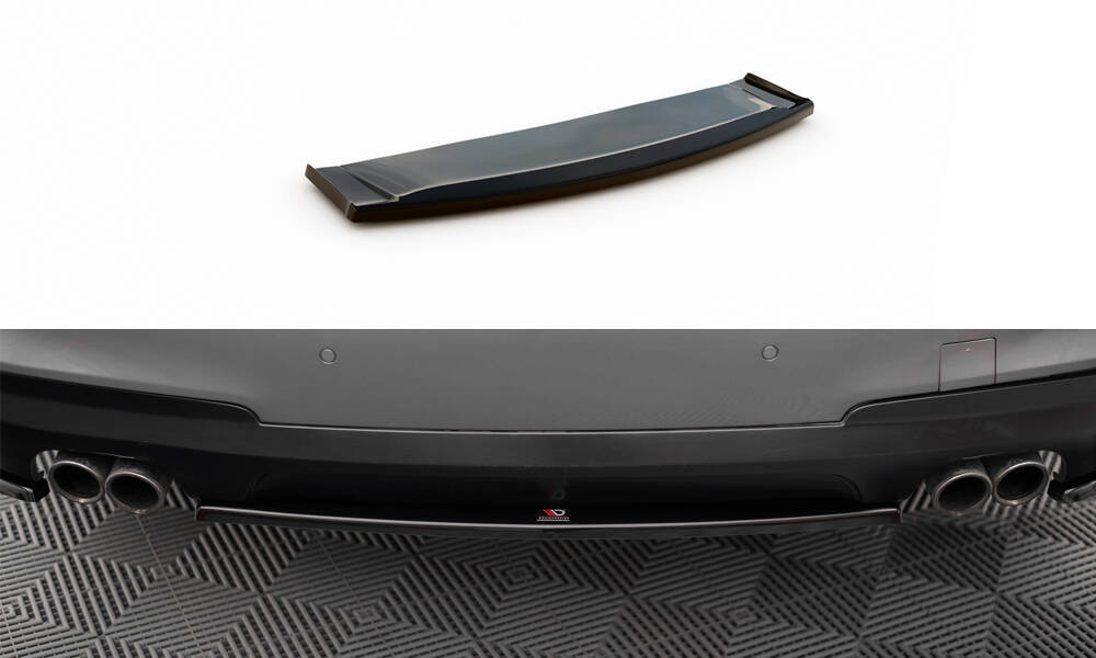 Diffuser BMW 5 GT M Pakket F07 Maxton Glans Zwart