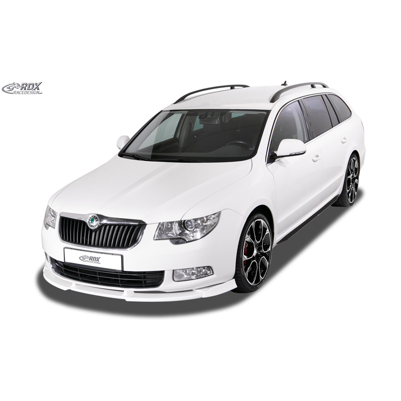 Sideskirts 'Slim'  Skoda Superb II (3T) 2008-2015 (ABS zwart glanzend)
