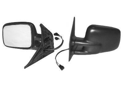 spiegel, bol glas, elektr verstelb, verwarmd, rechts VW T4, 1991