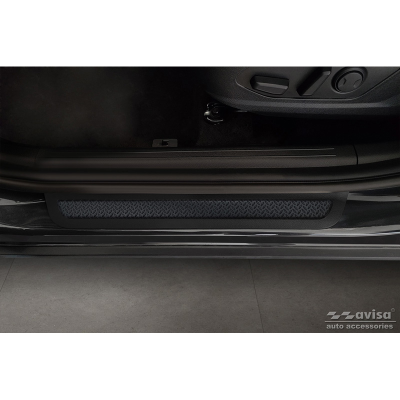 Aluminium Instaplijsten 'Riffled Plate'  Kia Sportage (NQ5) 2021- - 2-delig - Zwart