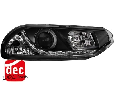 Faros Alfa Romeo 156 LED Los ojos del Diablo Dayline negro
