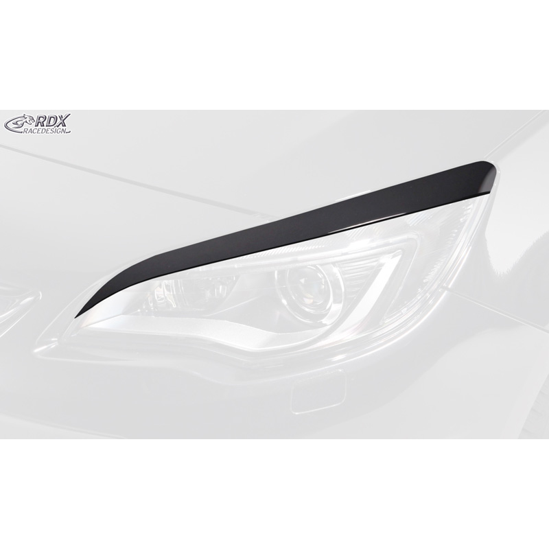 Koplampspoilers  Opel Astra J HB 5-deurs/Sportstourer 2009-2015 (ABS)