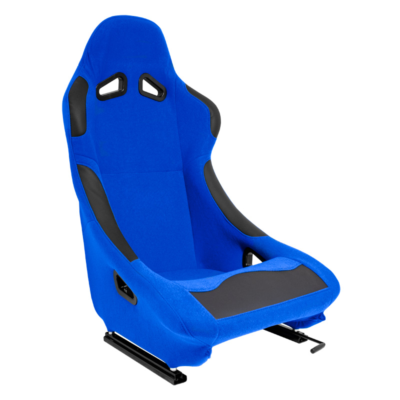 Sportstoel 'BW' - Blauw - Vaste rugleuning - incl. sledes