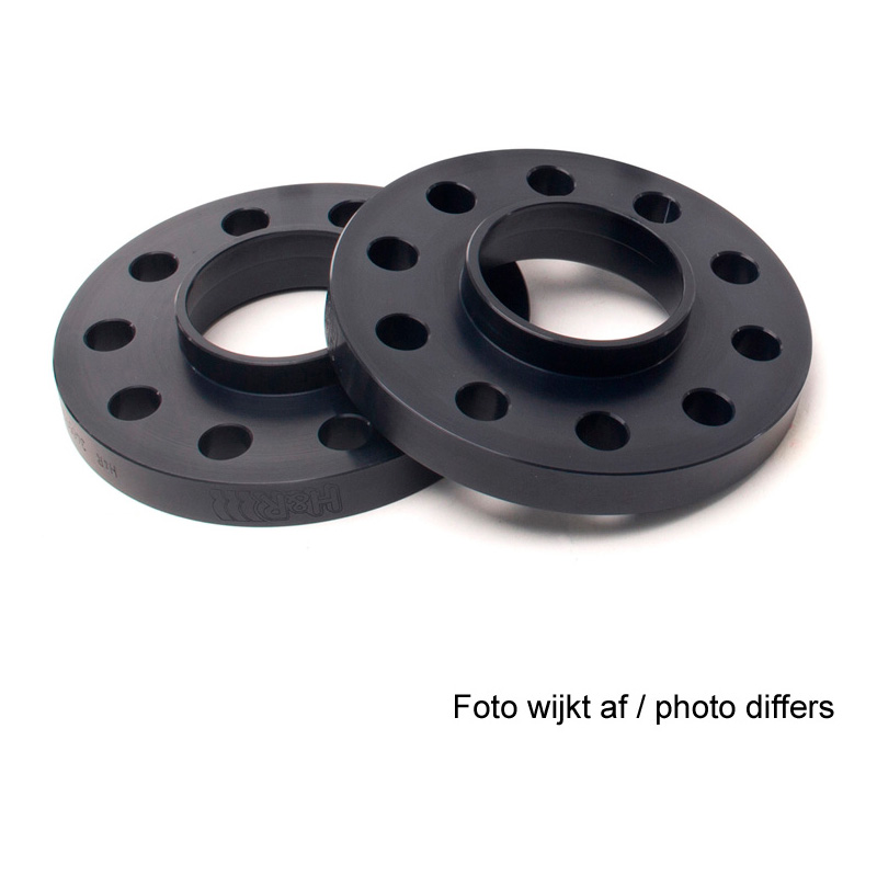 H&R DR-Systeem Spoorverbrederset 30mm per as - Steekmaat 5x112 - Naaf 57,1mm - Boutmaat M14x1,5 -   Audi/Cupra/Skoda/Volkswagen - Zwart