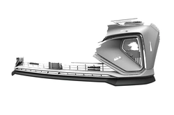 Voorspoiler MG Marvel R – CSR Automotive Bekerspoilerlip Glanzend Zwart