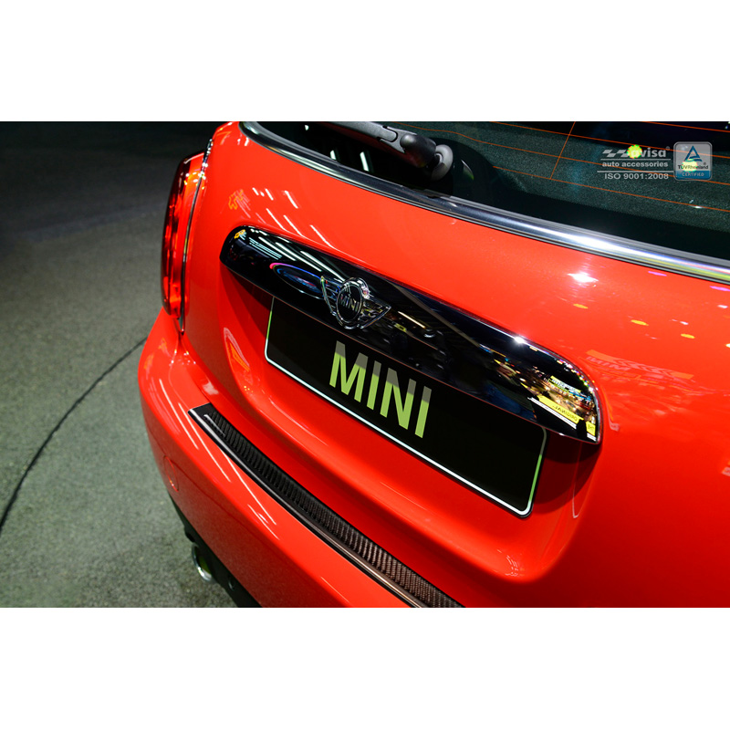 RVS Achterbumperprotector 'Deluxe' Mini One/Cooper F56 3-deurs 3