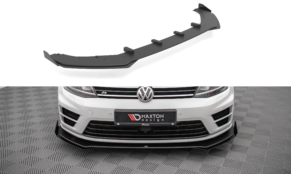 Voorspoiler V.1 met Canards Golf 7 R Maxton Street Pro