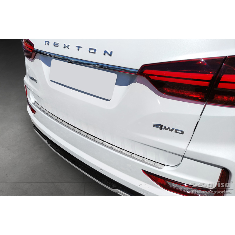 RVS Achterbumperprotector  Ssangyong Rexton (YK) Facelift 2021- 'Ribs'
