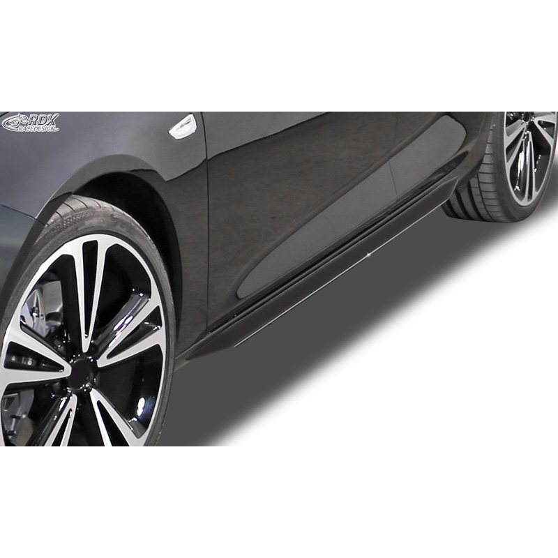 Sideskirts 'Slim'  Dacia Logan II 2012-2017 (incl. MCV) (ABS zwart glanzend)