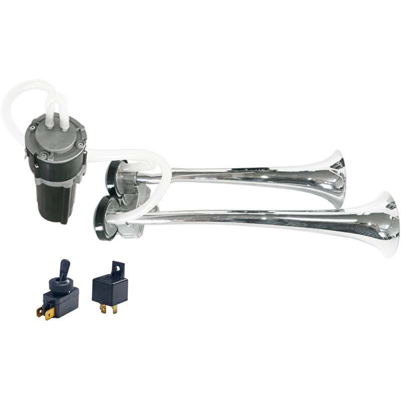 Simoni Racing luchthoorn 2-toons - Truck - 24V 118dB - Aluminium