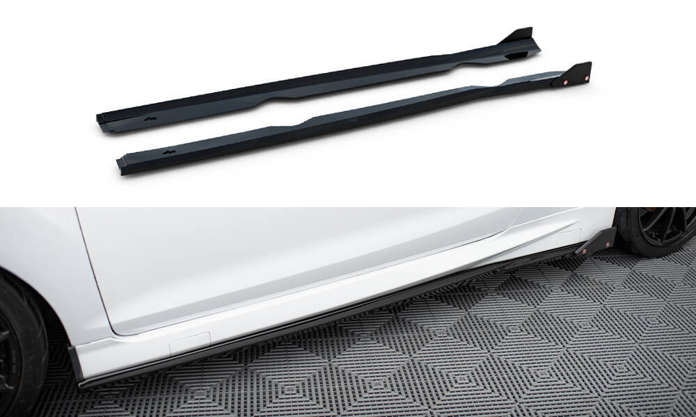 Zijskirts V.4 + Flaps Ford Fiesta ST / ST-line MK7