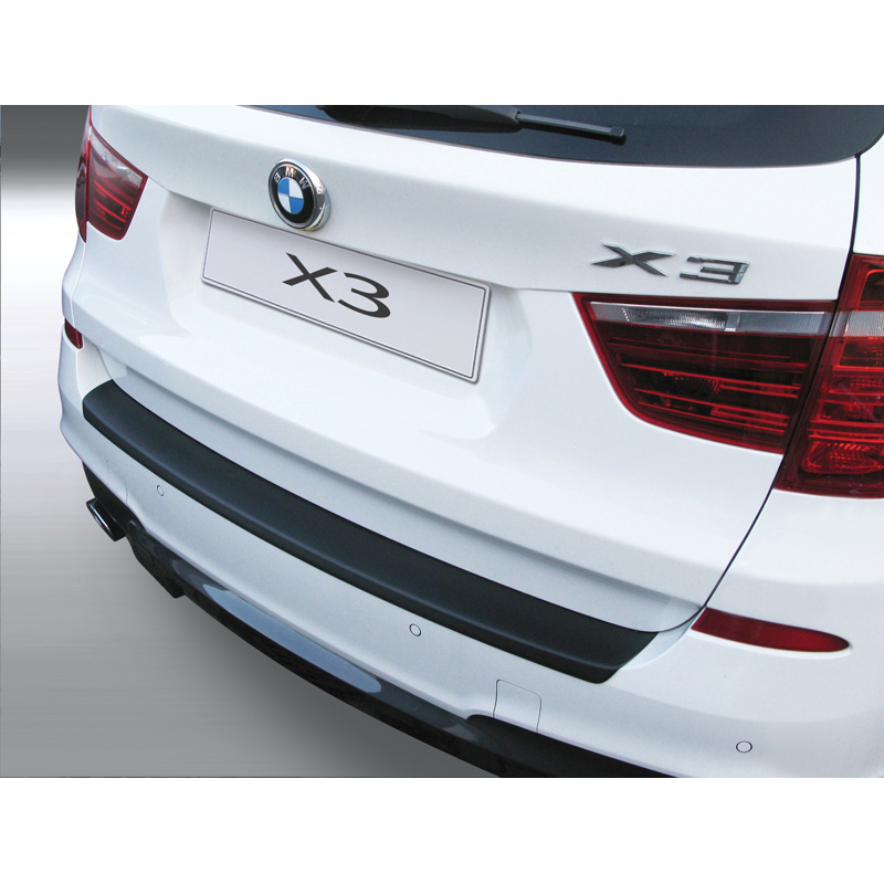 ABS Achterbumper beschermlijst  BMW X3 2010-2014 Zwart