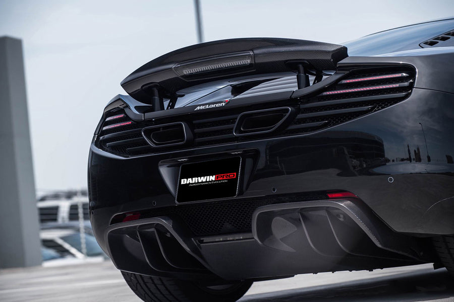 McLaren MP4 12C/650s DPR Style Carbon Fiber Diffuser 2011-2017