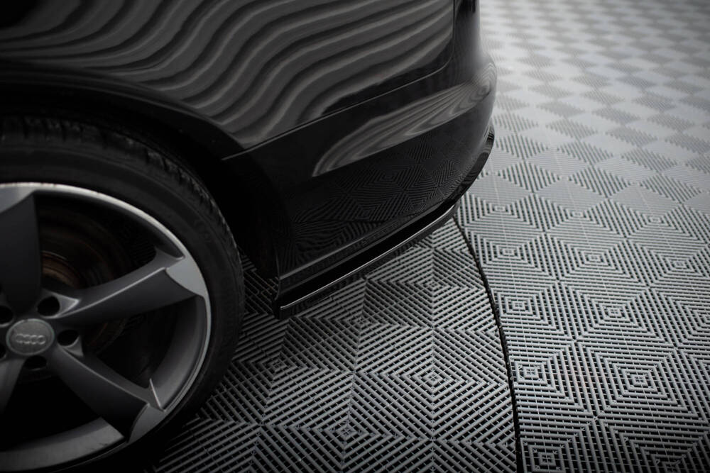 Zijdiffuser Audi A6 Avant C7 Maxton Glans Zwart