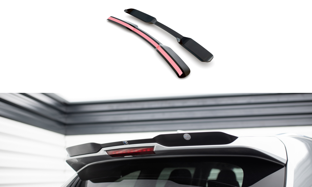 Spoiler Toyota Highlander Maxton Glans Zwart