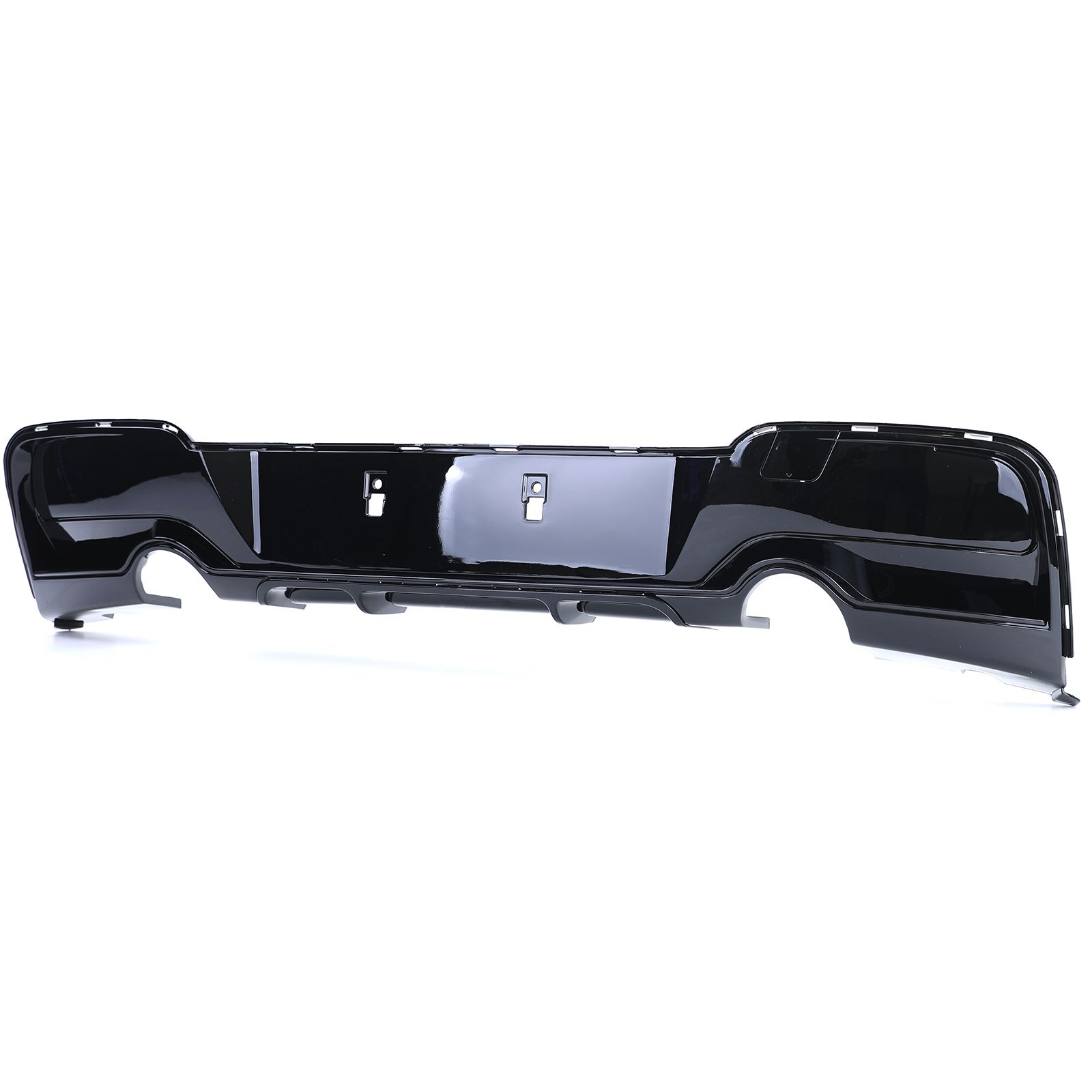 Achterbumper Diffusor BMW 1-Serie F20/F21 10-15 Performance Glans Zwart
