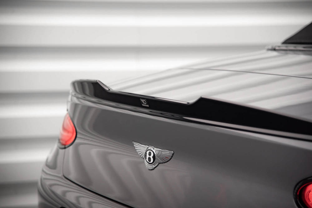 Spoiler Bentley Continental GT Mk3 Maxton Glans Zwart