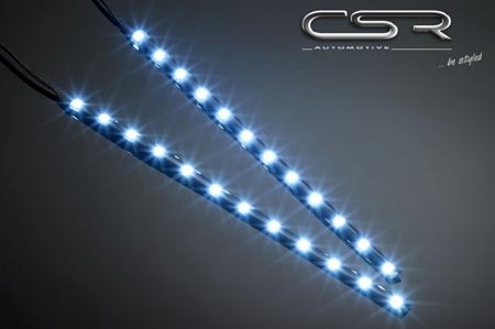 daylight set LED-Strip 30cm, flexible, superslim design, each 12