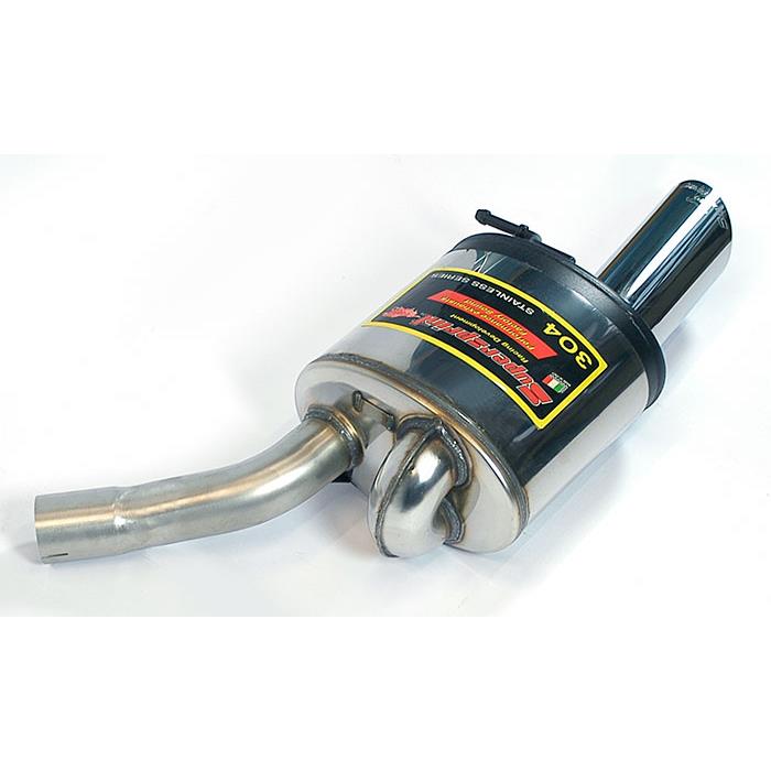 AUDI A6 C7 4G (Sedan + Avant) 2.8 FSI V6 (204 Hp) 2011 -> 2014 ("Cat.- Back" system) Rear exhaust Le