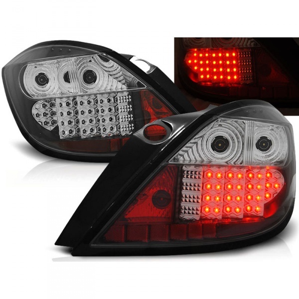 Luces traseras Opel Astra H LED rojo/blanco