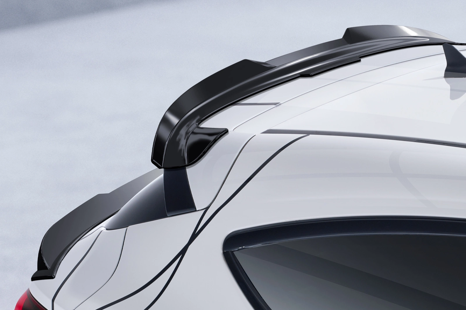 Achterspoiler Opel Astra J GTC glans zwart 2012–2018
