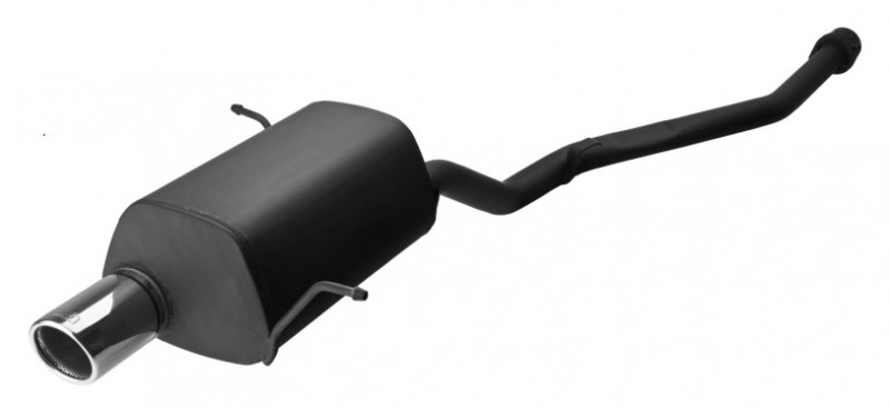 Einddemper BMW 3-serie compact e36 1994-2000 RVS eindstuk 100mm