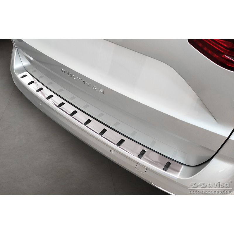 RVS Achterbumperprotector  Volkswagen Multivan T7 2021- 'STRONG EDITION'