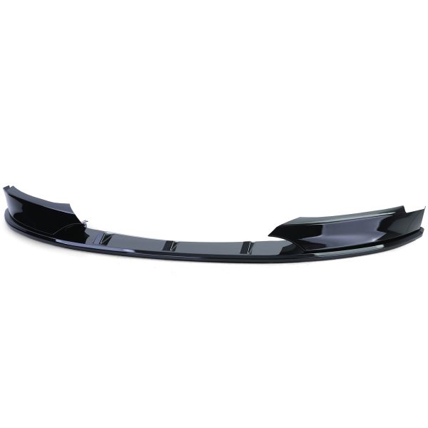 Voorspoiler M Look BMW 1 Serie E82 E88 11-13 Glans Zwart